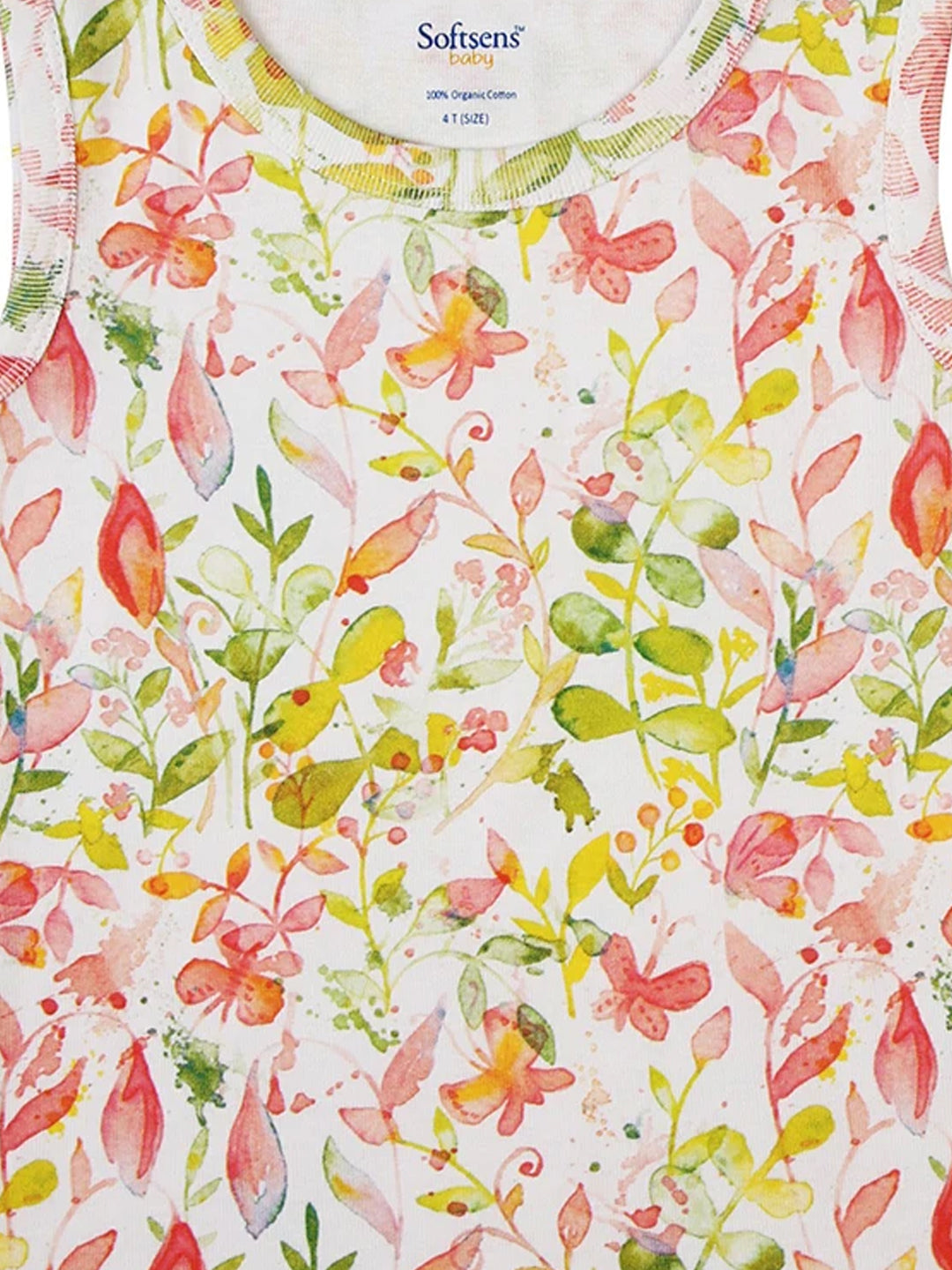 Floral Fun Soft Jersey Top Floral Fun Soft Jersey Top