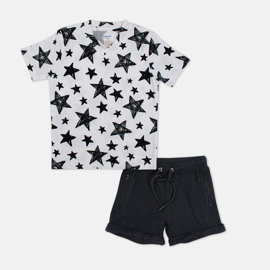 Rockstar polo t-shirt & shorts Rockstar polo t-shirt & shorts