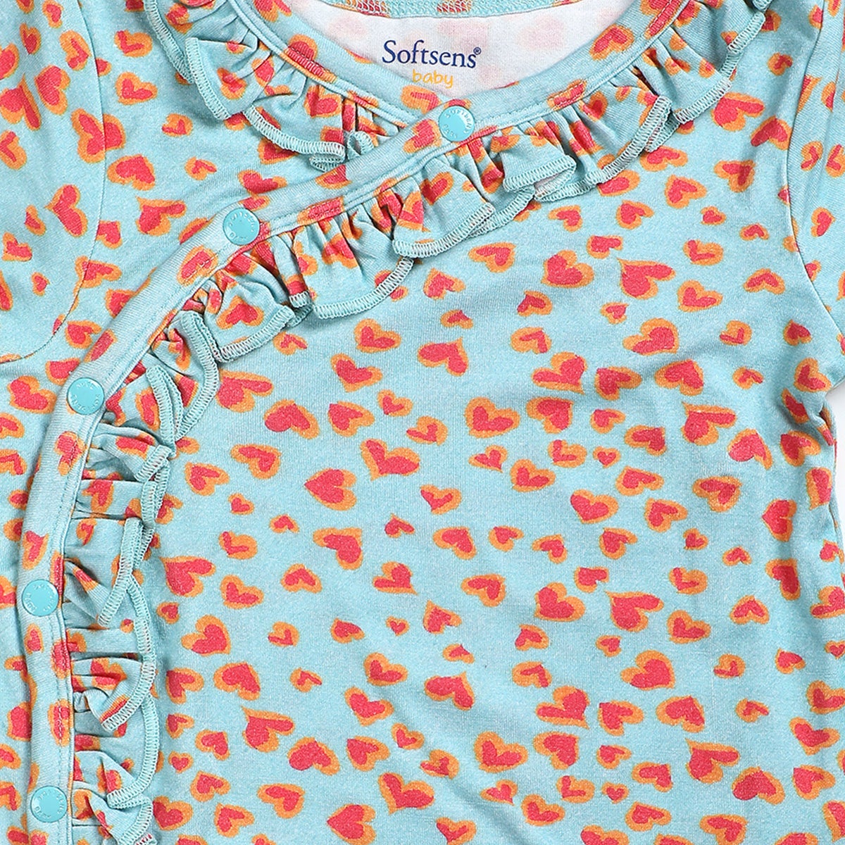 Frill Love Wrap-around Bamboo Bodysuit Frill Love Wrap-around Bamboo Bodysuit