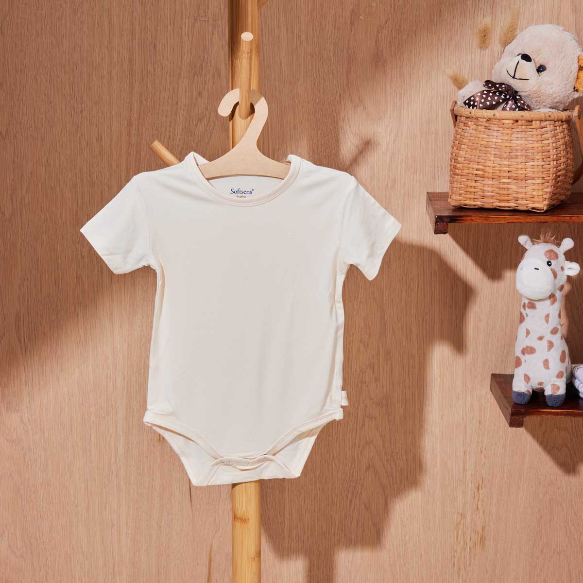 Buttercream Bamboo Bodysuit Buttercream Bamboo Bodysuit