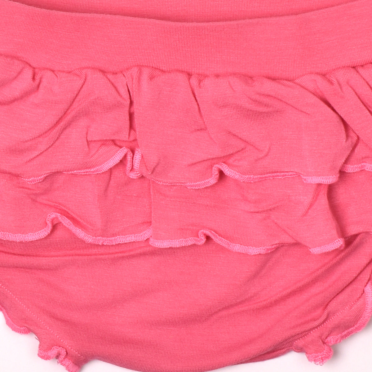 Sweet Pink Ruffled Bamboo Bloomer Shorts Sweet Pink Ruffled Bamboo Bloomer Shorts