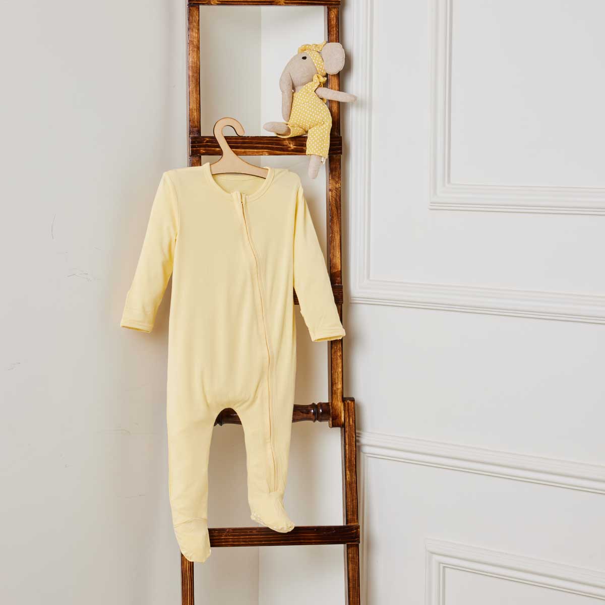 4- Pack Bamboo Zipper Footies 4- Pack Bamboo Zipper Footies