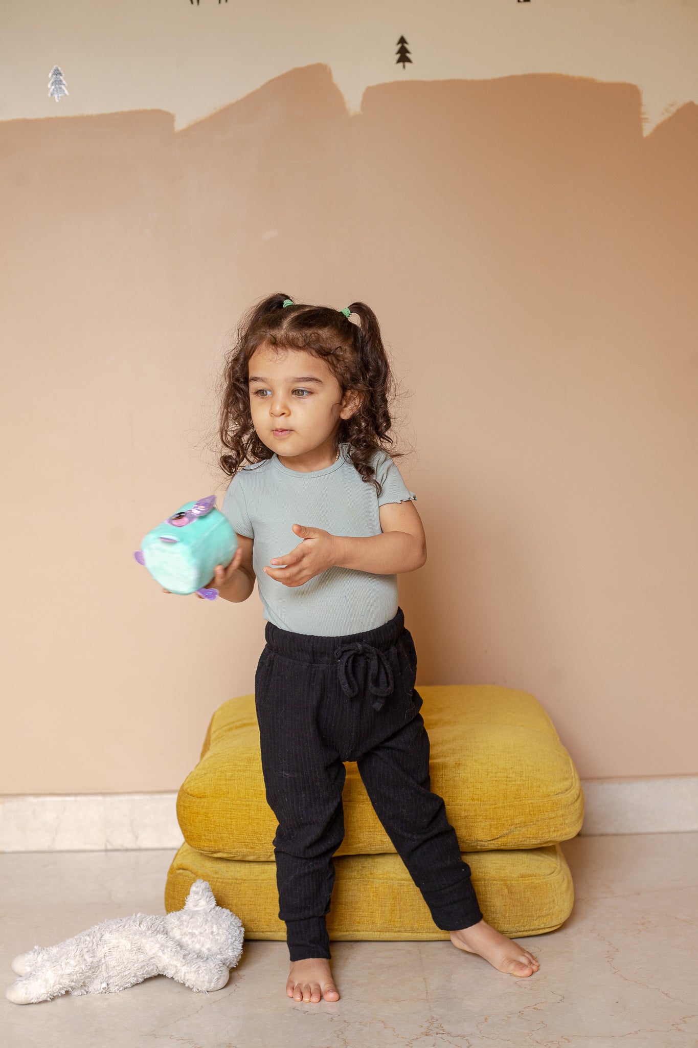 Pack of 2 Black & White Ribbed Bottoms Pack of 2 Black & White Ribbed Bottoms