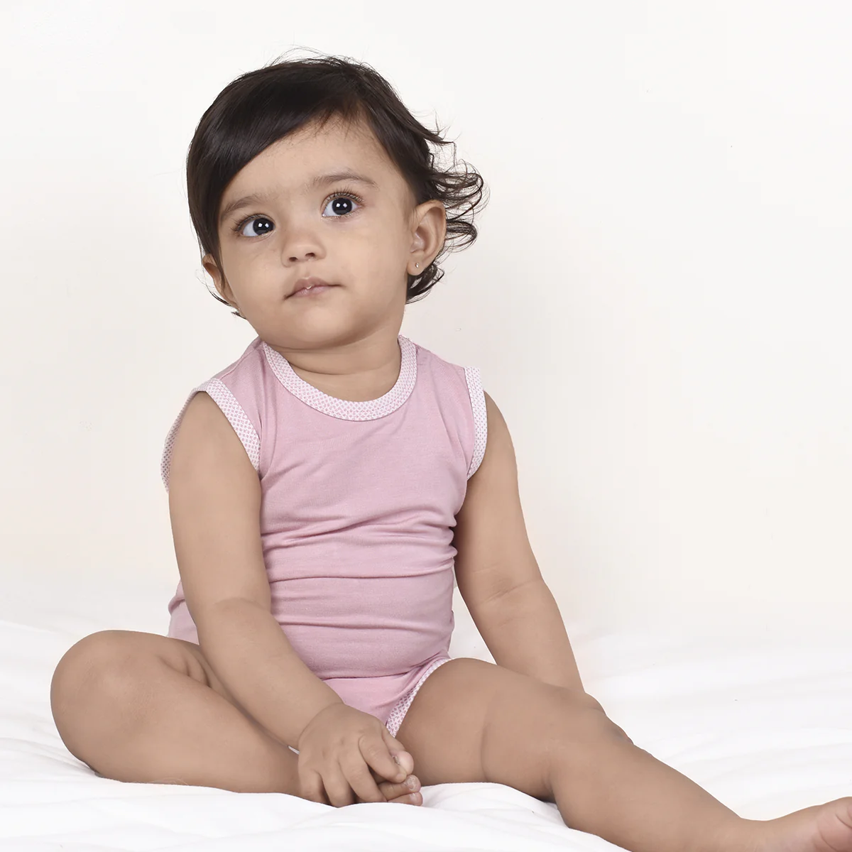 Pack Of 3 Sleeveless Soft Bamboo Stretch Bodysuits Pack Of 3 Sleeveless Soft Bamboo Stretch Bodysuits