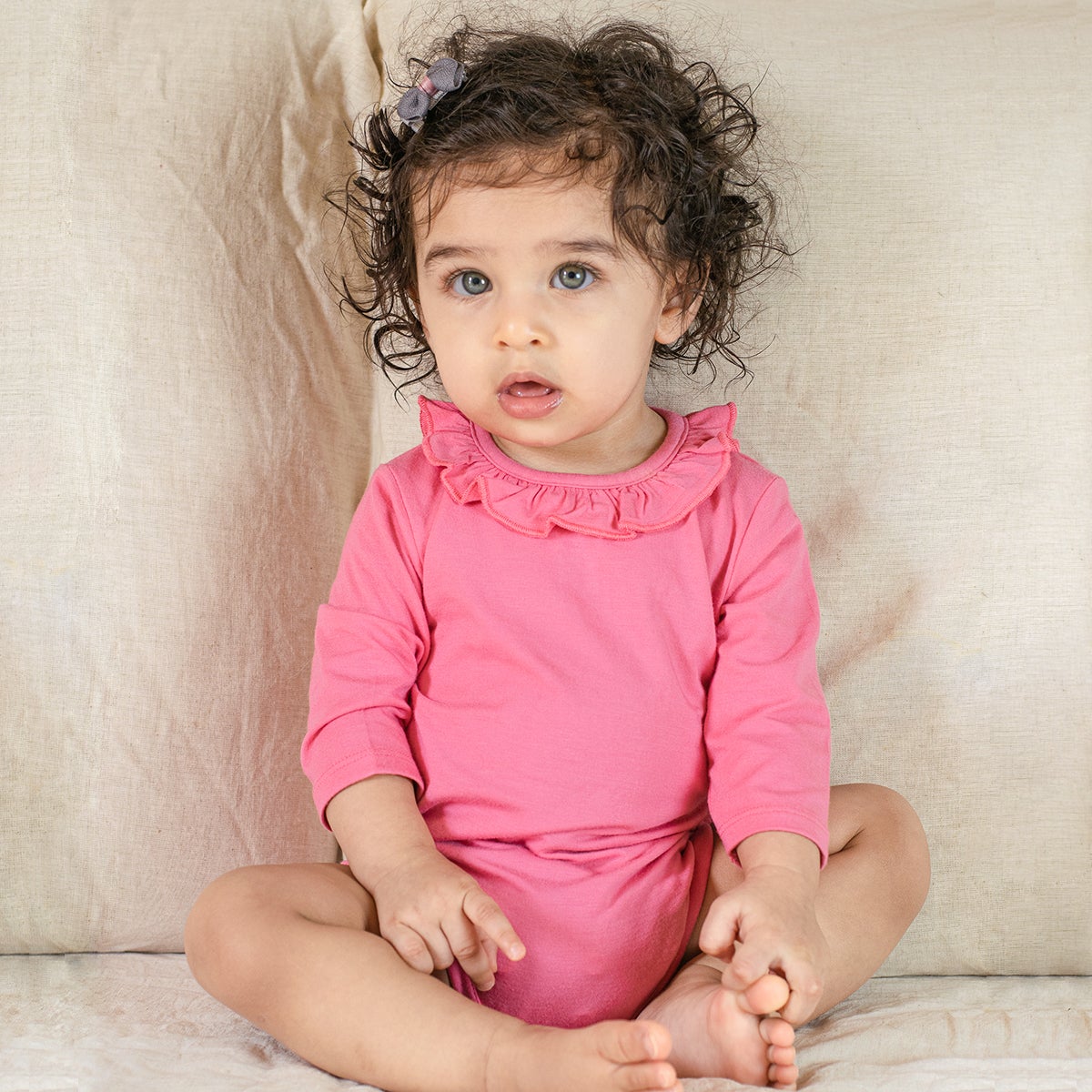 4 Piece Sweet Ladies Bamboo Bodysuits + Beanie & Booties Set 4 Piece Sweet Ladies Bamboo Bodysuits + Beanie & Booties Set