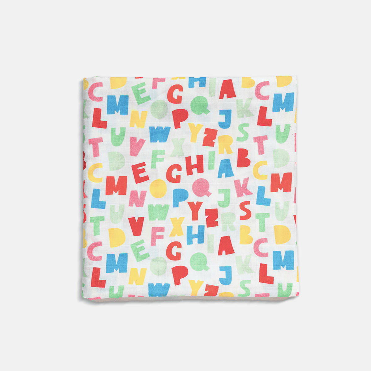 A to Z Fun Organic Muslin Swaddle A to Z Fun Organic Muslin Swaddle