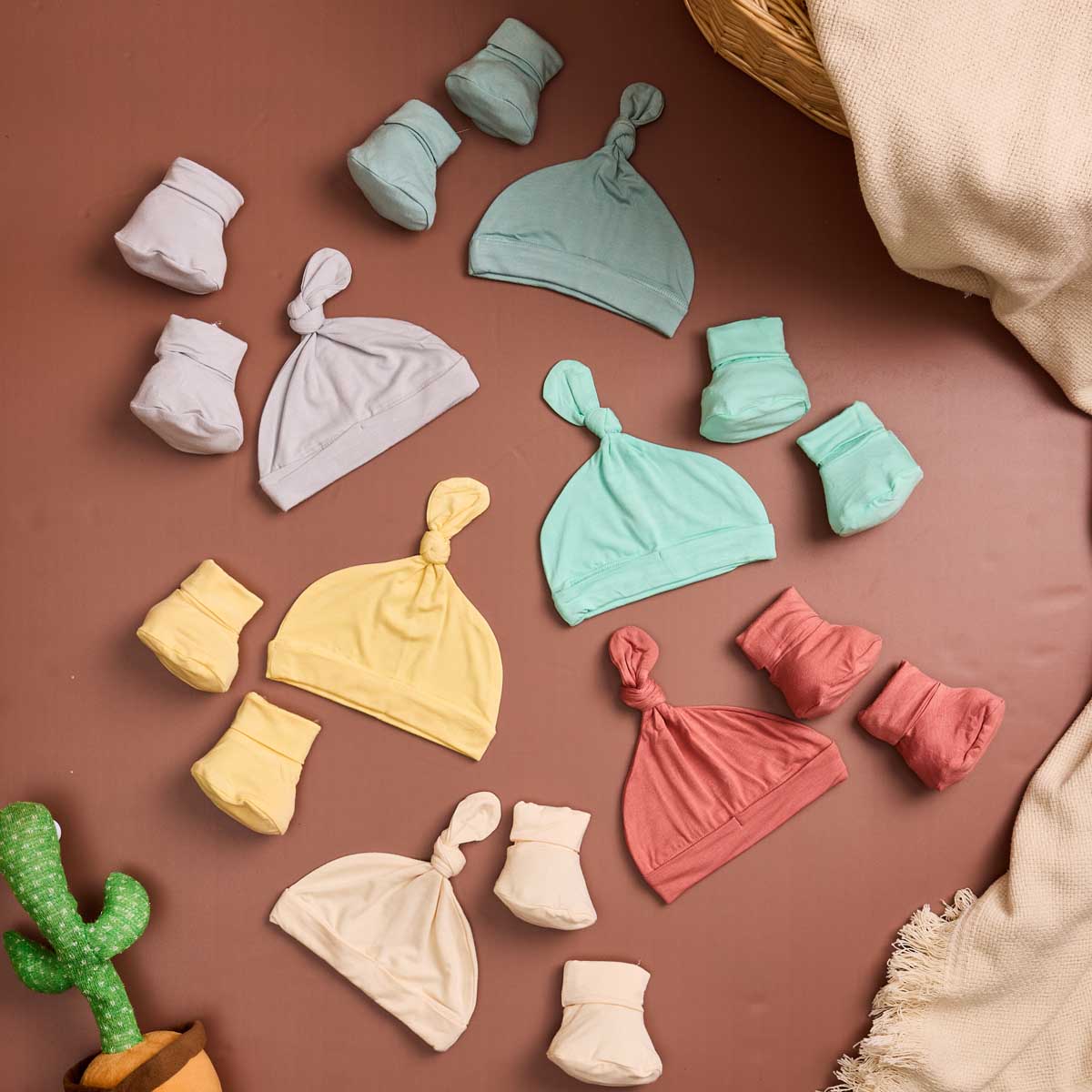 Buttercream Bamboo Beanie & Booties Buttercream Bamboo Beanie & Booties