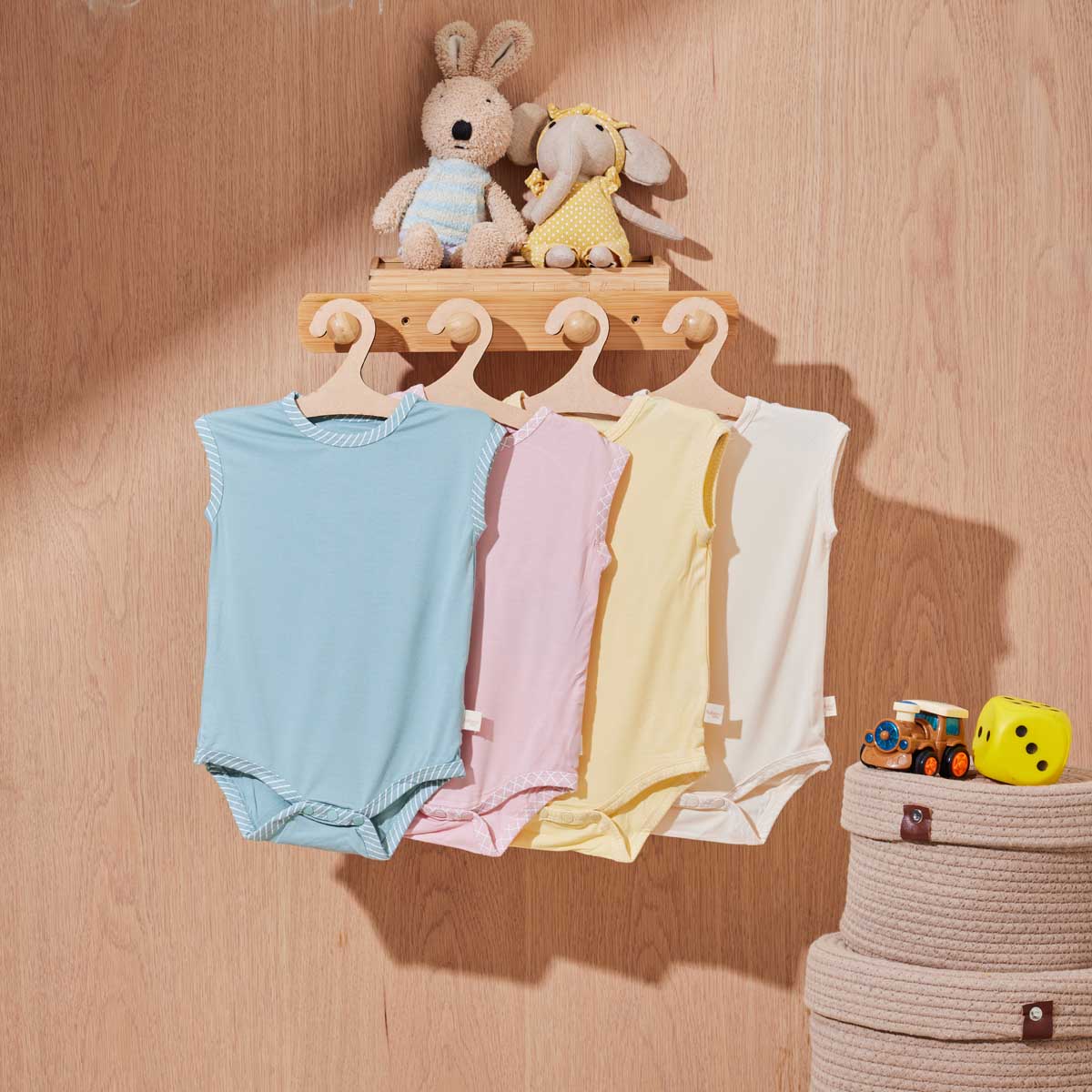 Pineapple Slice Soft Bamboo Bodysuit Pineapple Slice Soft Bamboo Bodysuit