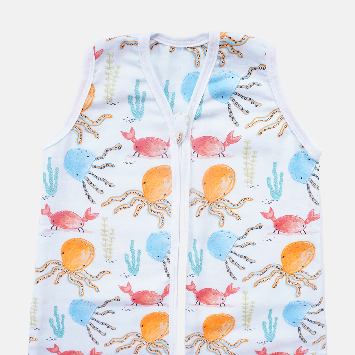 Under the Sea Super Soft Muslin 4-layer Sleep Bag Under the Sea Super Soft Muslin 4-layer Sleep Bag