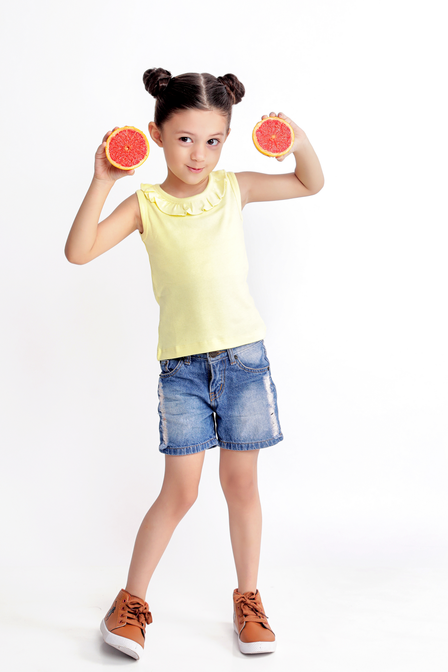 Pack of 3 Organic Cotton Tops for Little Girls Pack of 3 Organic Cotton Tops for Little Girls