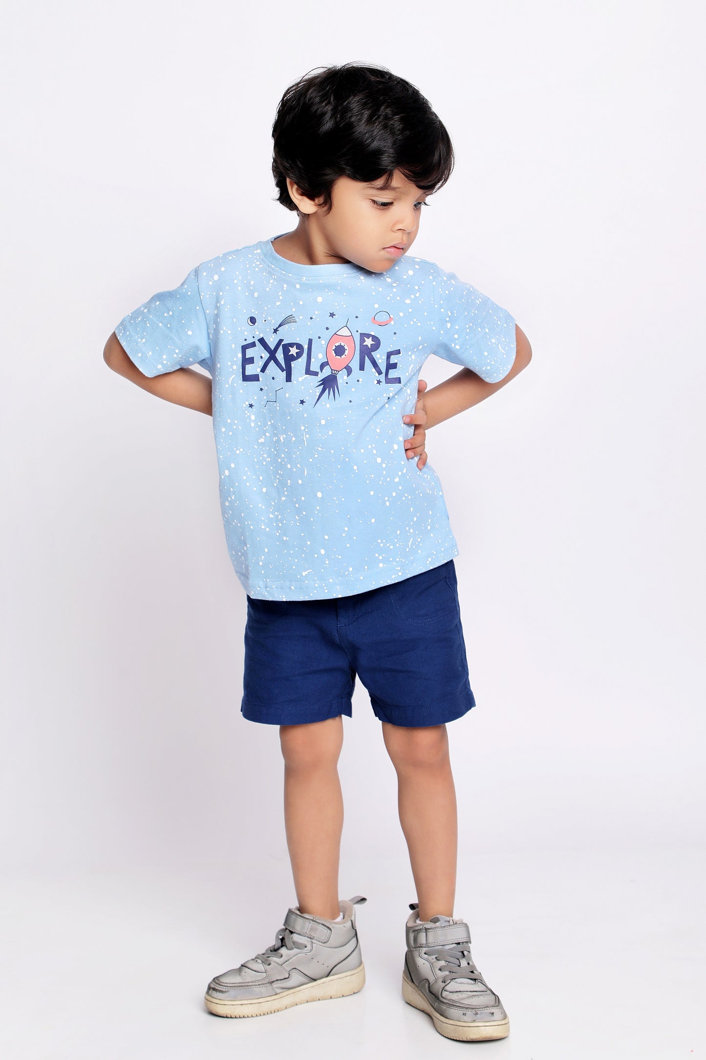 Little Explorer Soft Jersey Tee Little Explorer Soft Jersey Tee