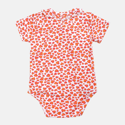 Tiny Hearts Side-snap Bamboo Bodysuit