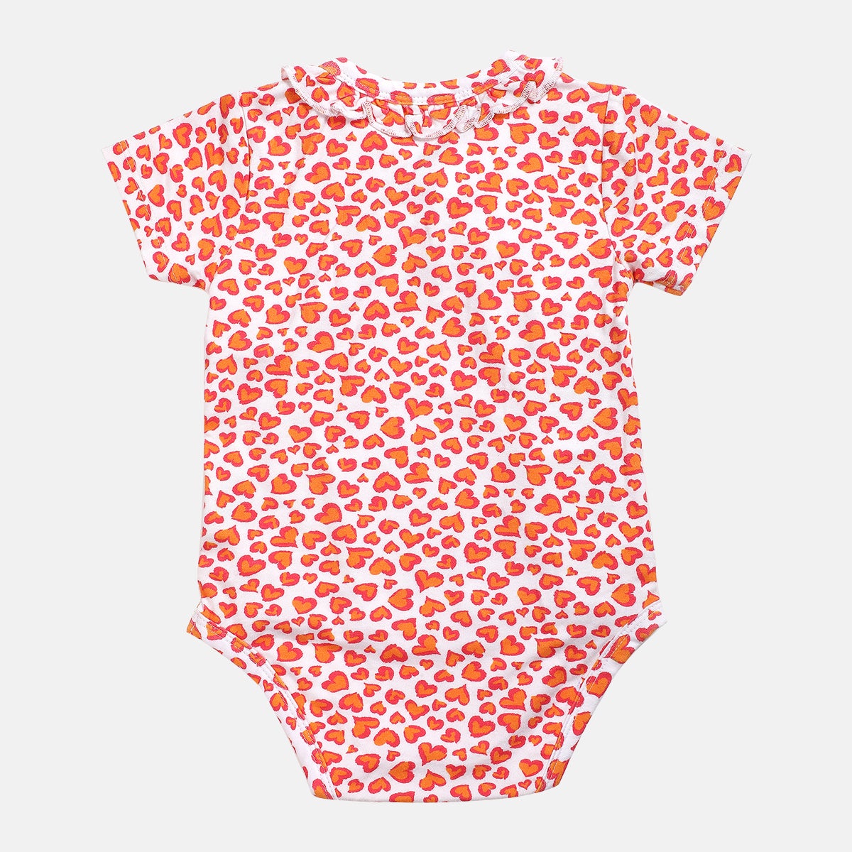 Pack of 2 Sweethearts Side-snap Bamboo Bodysuits