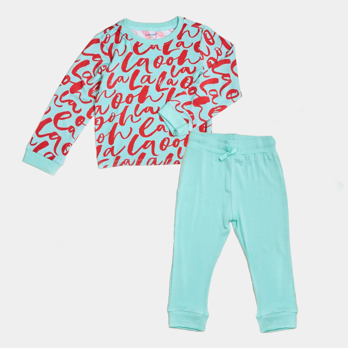 Ooh La La Long-sleeve Bamboo Top & Bottom Set