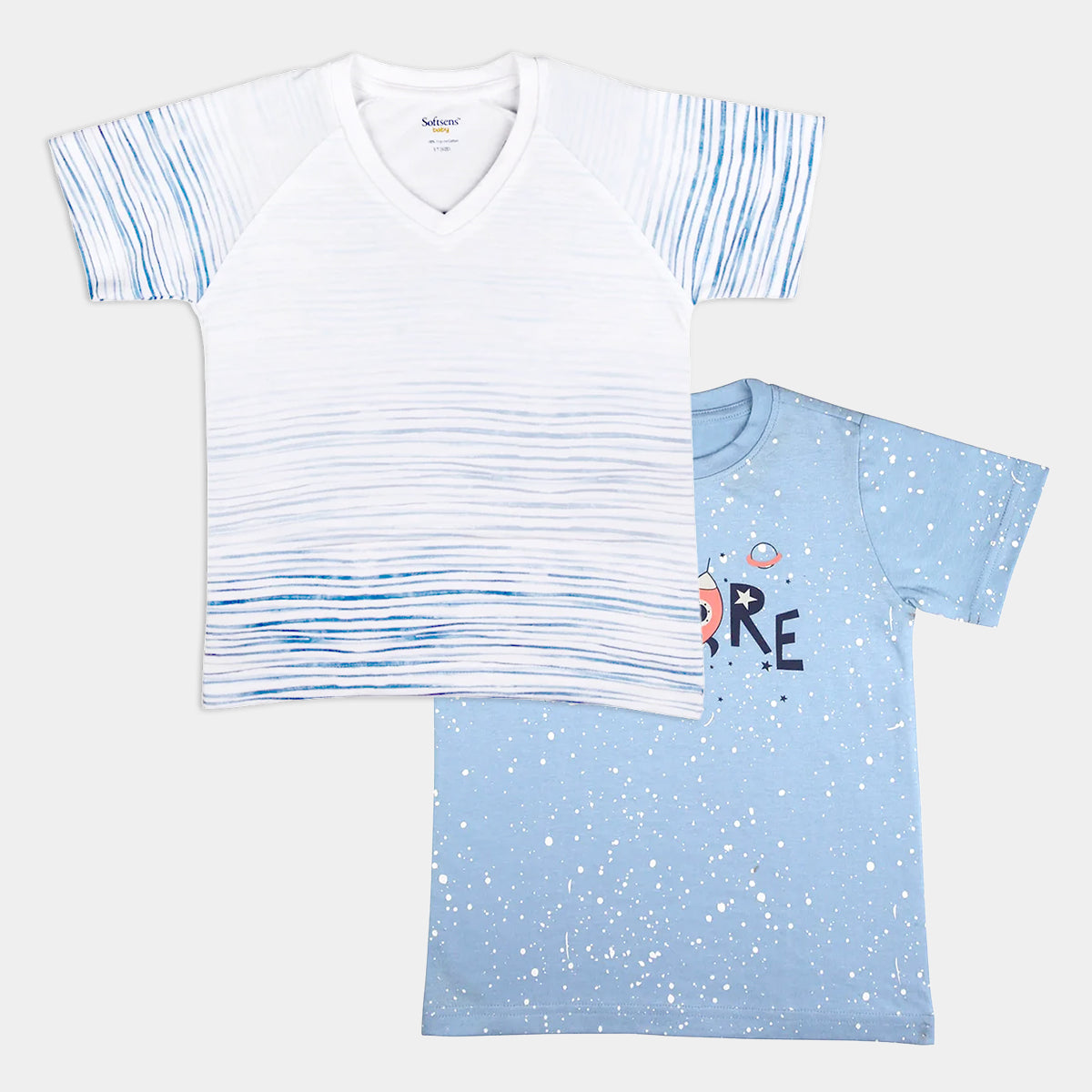 2 Pack Little Adventurers Soft Jersey Tees