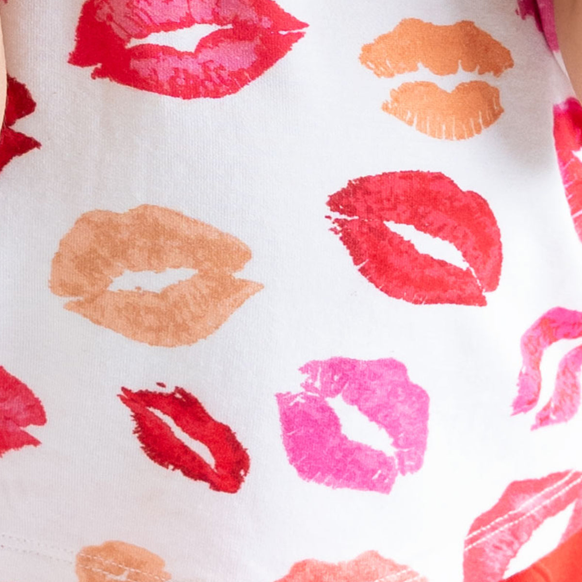 Sweet Kisses Ruffled Bamboo Top & Shorts
