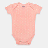 Pink & White Polka Dotted Organic Cotton Bodysuit
