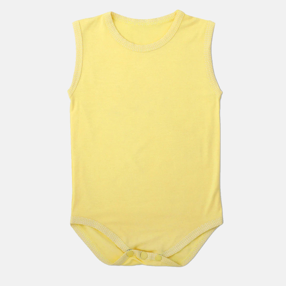 Pack Of 3 Sleeveless Soft Bamboo Stretch Onesies