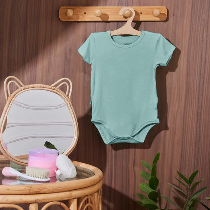 Aquifer Teal Bamboo Bodysuit