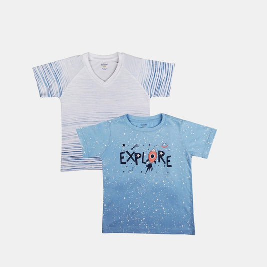 2 Pack Little Adventurers Soft Jersey Tees