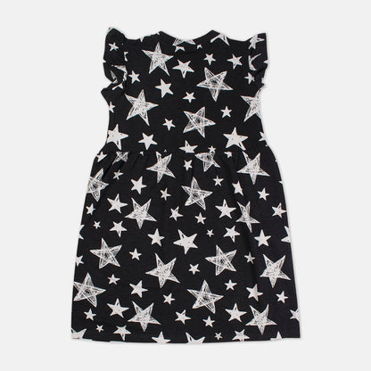 Rockstar ruffle sleeve dress