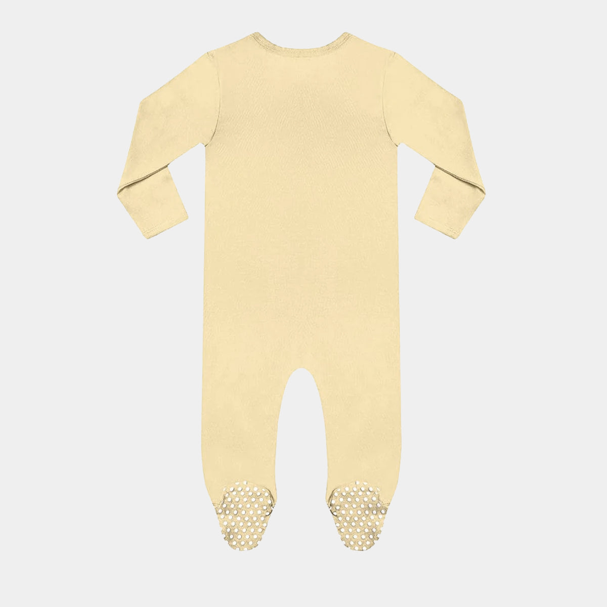 Pineapple Slice Bamboo Zipper Footie