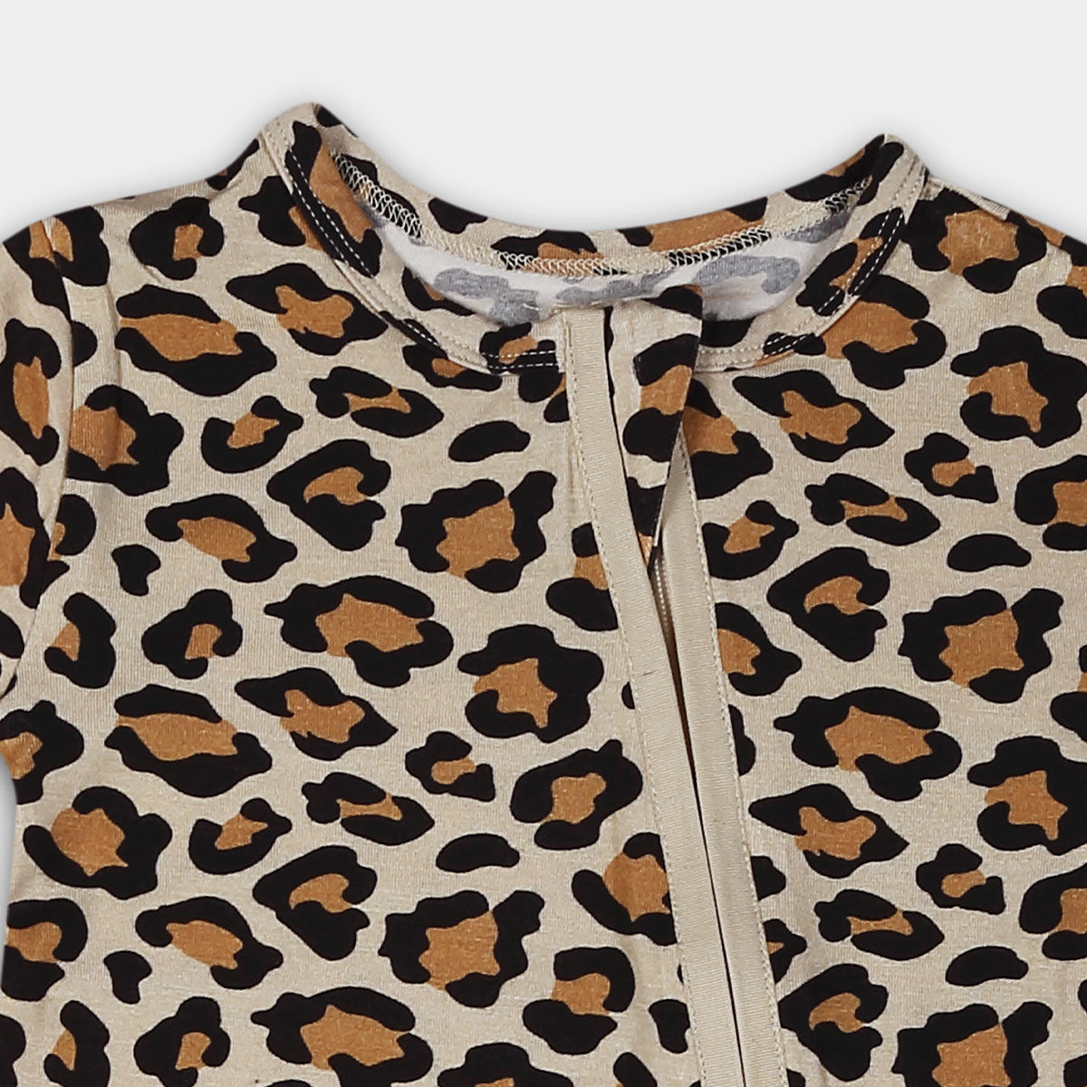 Wild Ones Bamboo Zipper Footie