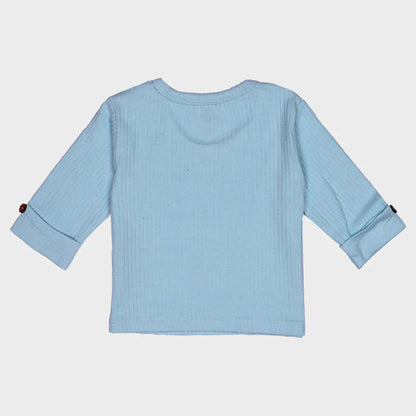 Pack of 3 Long Sleeved Top & Bottom Ribbed Sets