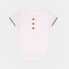 White Bean Ribbed Bodysuit