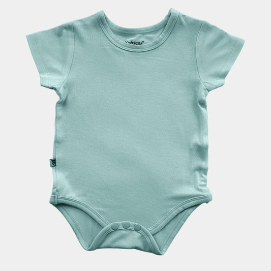Aquifer Teal Bamboo Bodysuit