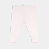 Sugar White Ribbed Bottoms