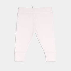 Sugar White Ribbed Bottoms