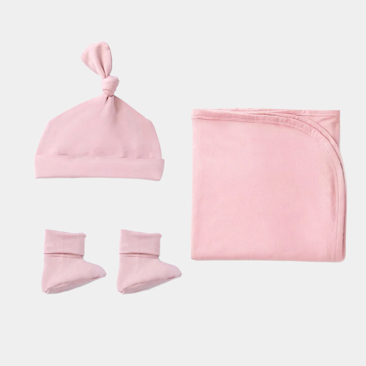 Coral Blush Cozy Essentials Bamboo Kit