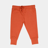 Rust Orange Ribbed Bottoms