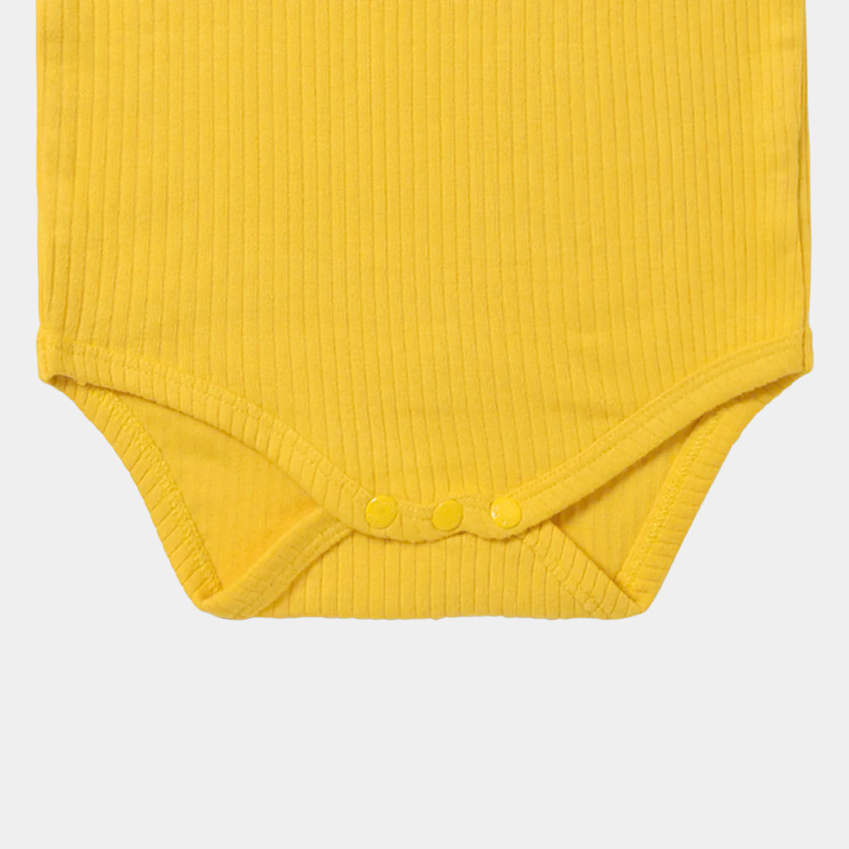 Warm Mustard Ribbed Bodysuit