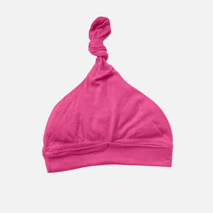 Sweet Pink Bamboo Beanie & Booties