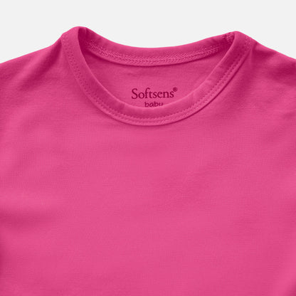 Sweet Pink Bamboo T-shirt & Shorts