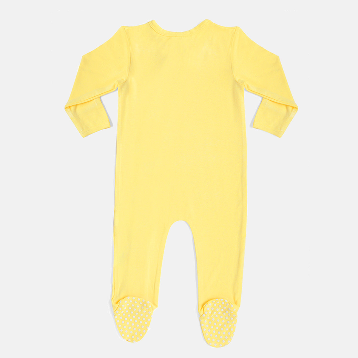 Pineapple Slice Bamboo Zipper Footie