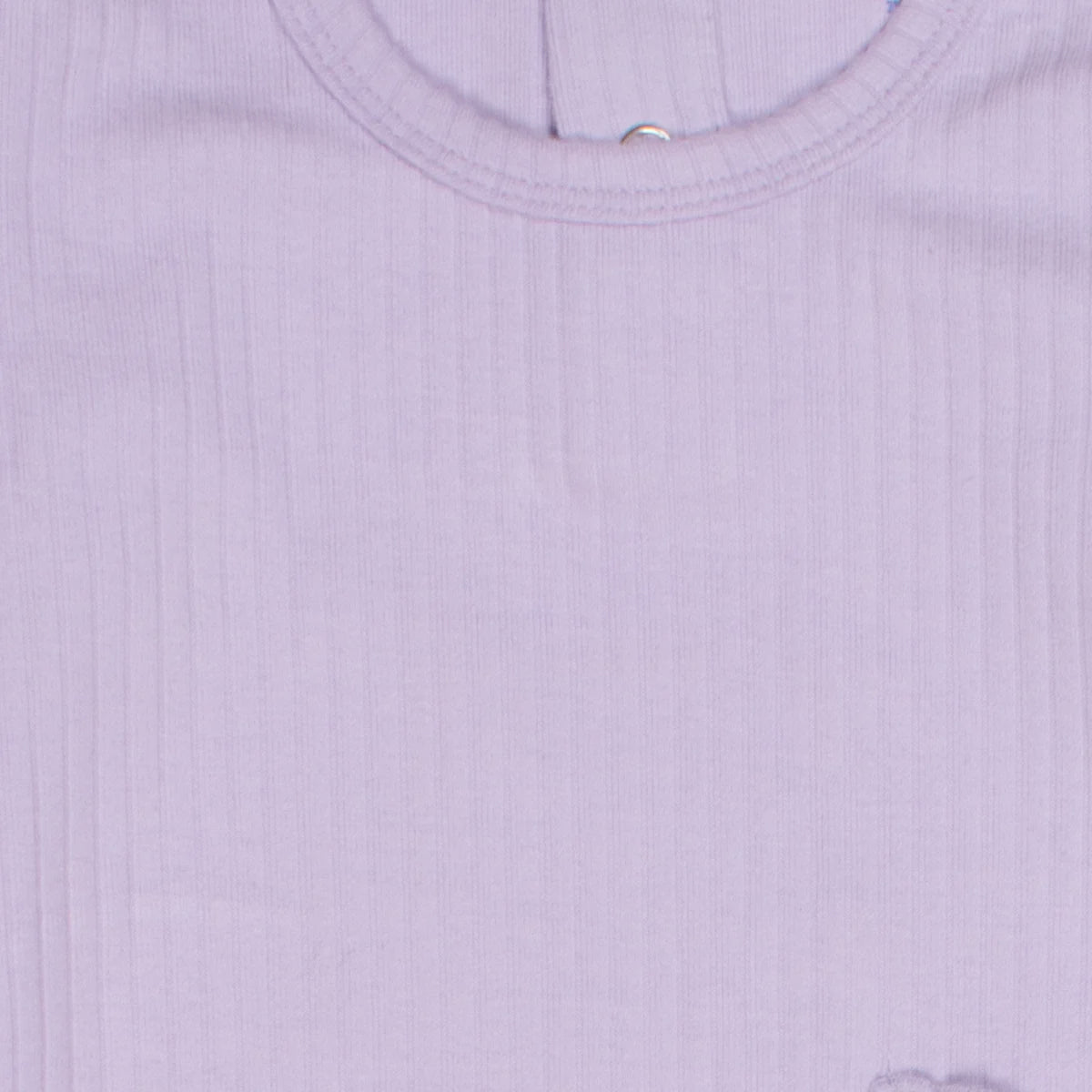 Lavender Lady Ribbed Bodysuit with Frills