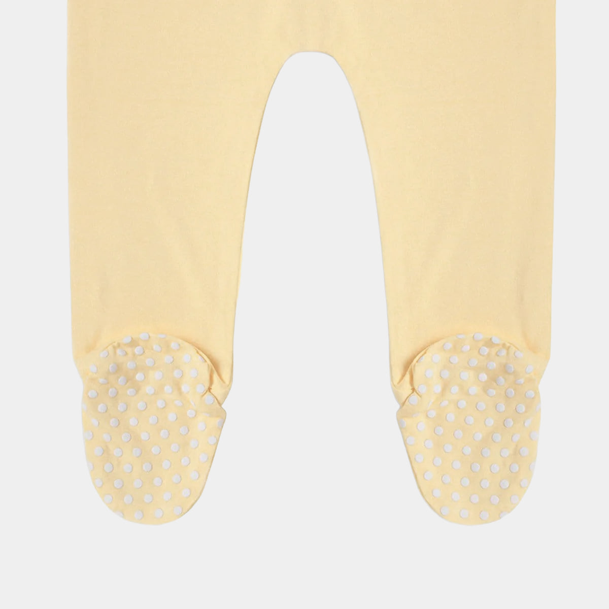 Pineapple Slice Bamboo Zipper Footie