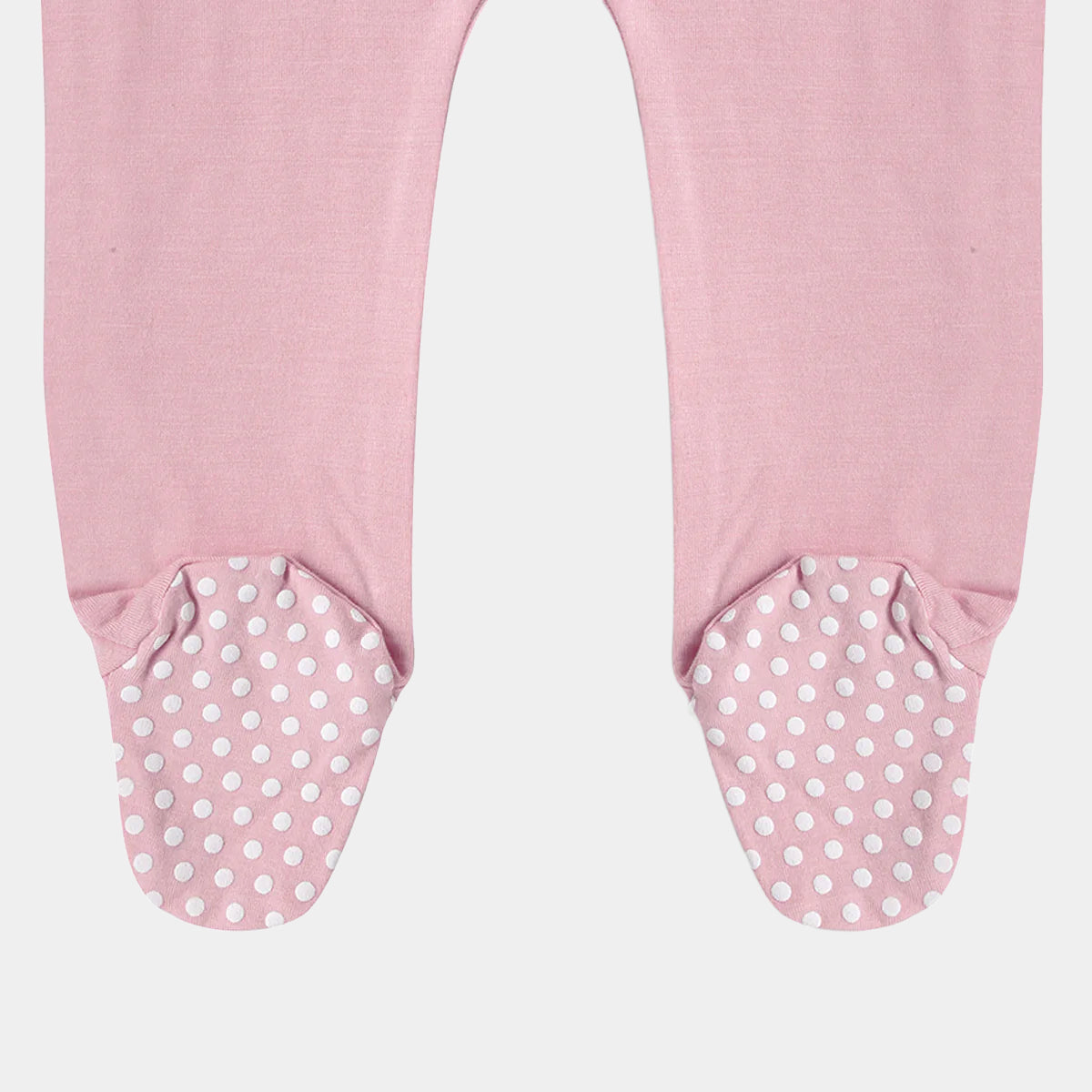 Pack of 2 Bamboo Zipper Footies - Pineapple Slice & Coral Blush
