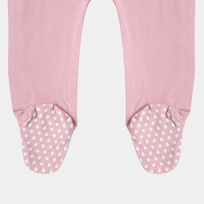 Pack of 2 Bamboo Zipper Footies - Pineapple Slice & Coral Blush