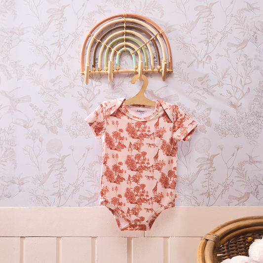 Forest Fables Toile Short Sleeve Bodysuit