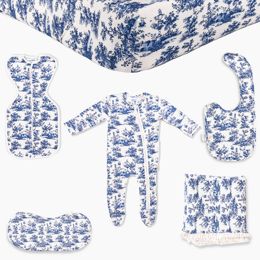 6 piece Sleep Box (Vintage Toile)