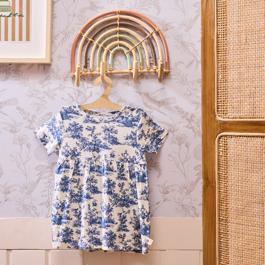 Vintage Toile Dress Bodysuit