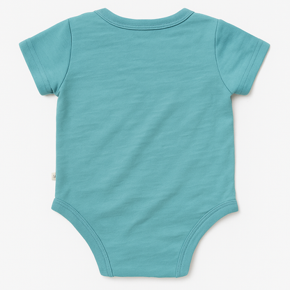 Aquifer Teal Bamboo Bodysuit