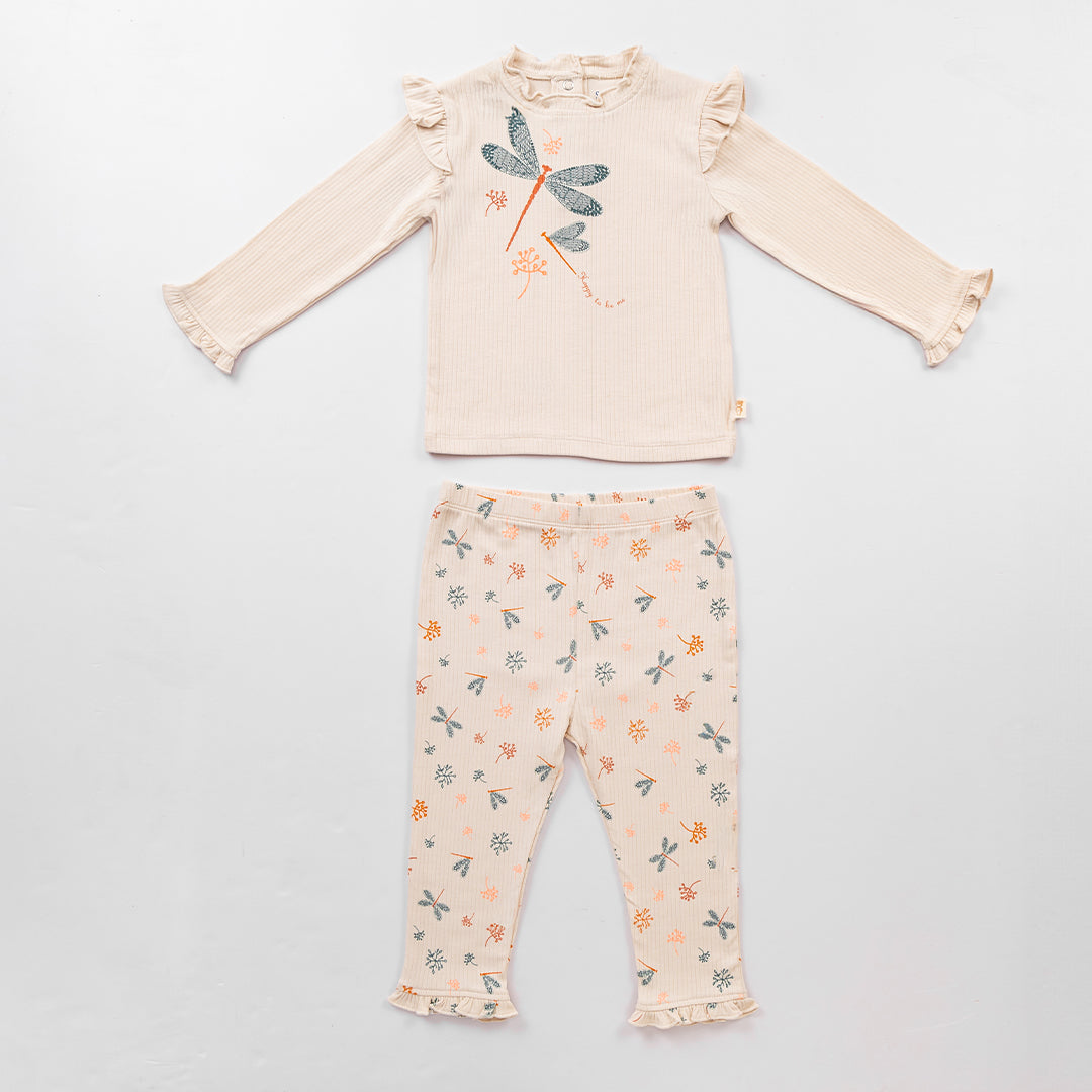 2 Piece Dragon Dreamers Co-ord Set - Dew