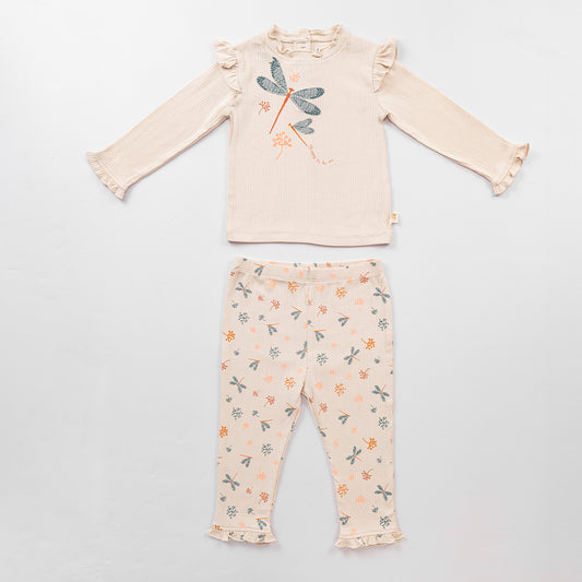 2 Piece Dragon Dreamers Co-ord Set - Dew