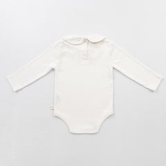 Peter Pan Collar Bodysuit - Ivory