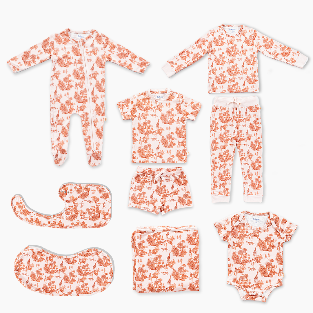 Fable Forest Toile Newborn Gift Set